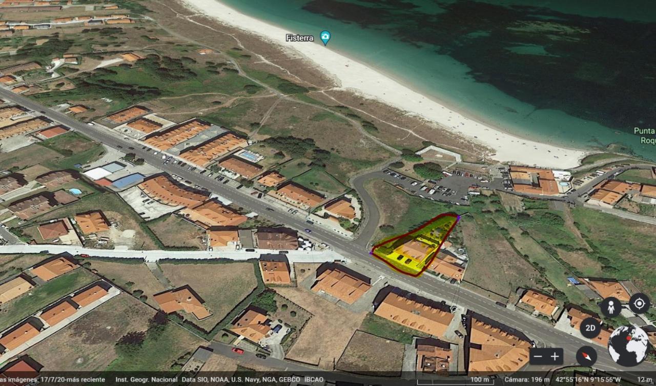 Apartmán A Casa De Lola E Victor Finisterre Exteriér fotografie